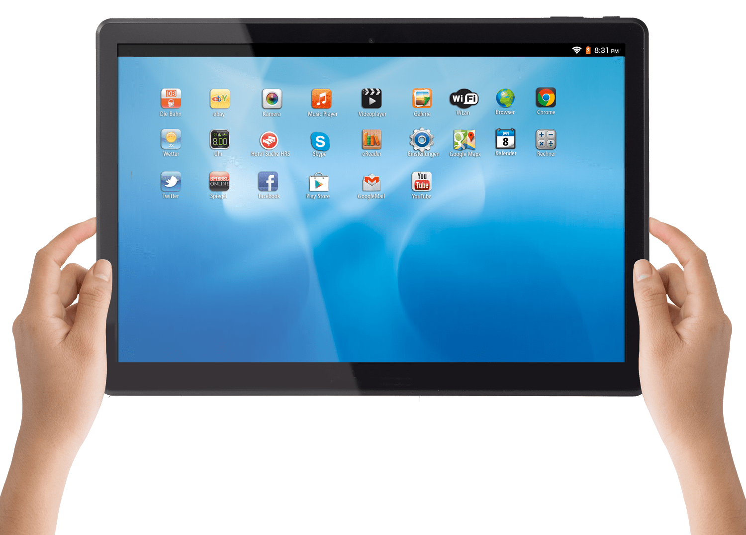 Tablet mit näherungssensor