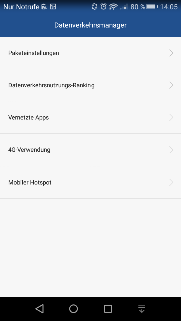 android-datenverkehrsmanager